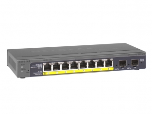 8 poorts POE Netgear ProSAFE Smart Switch